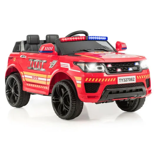 12V Kids Electric Ride on Car With Remote Control-Red