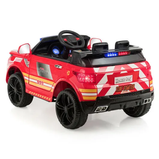 12V Kids Electric Ride on Car With Remote Control-Red