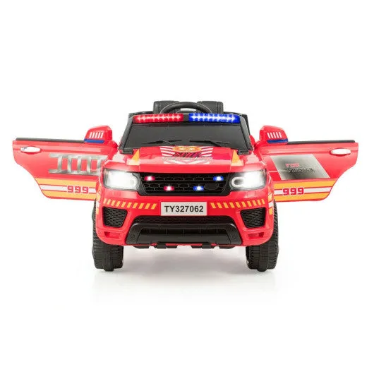 12V Kids Electric Ride on Car With Remote Control-Red