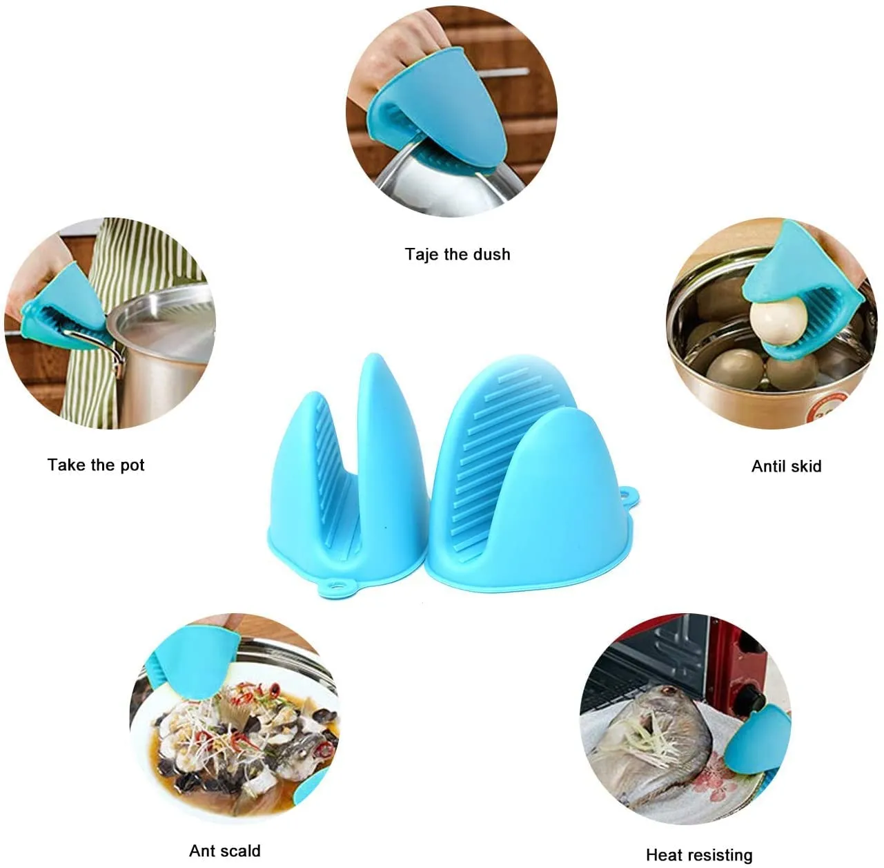 2067 Silicone Heat Resistant Cooking Potholder for Kitchen Cooking & Baking 1 PC