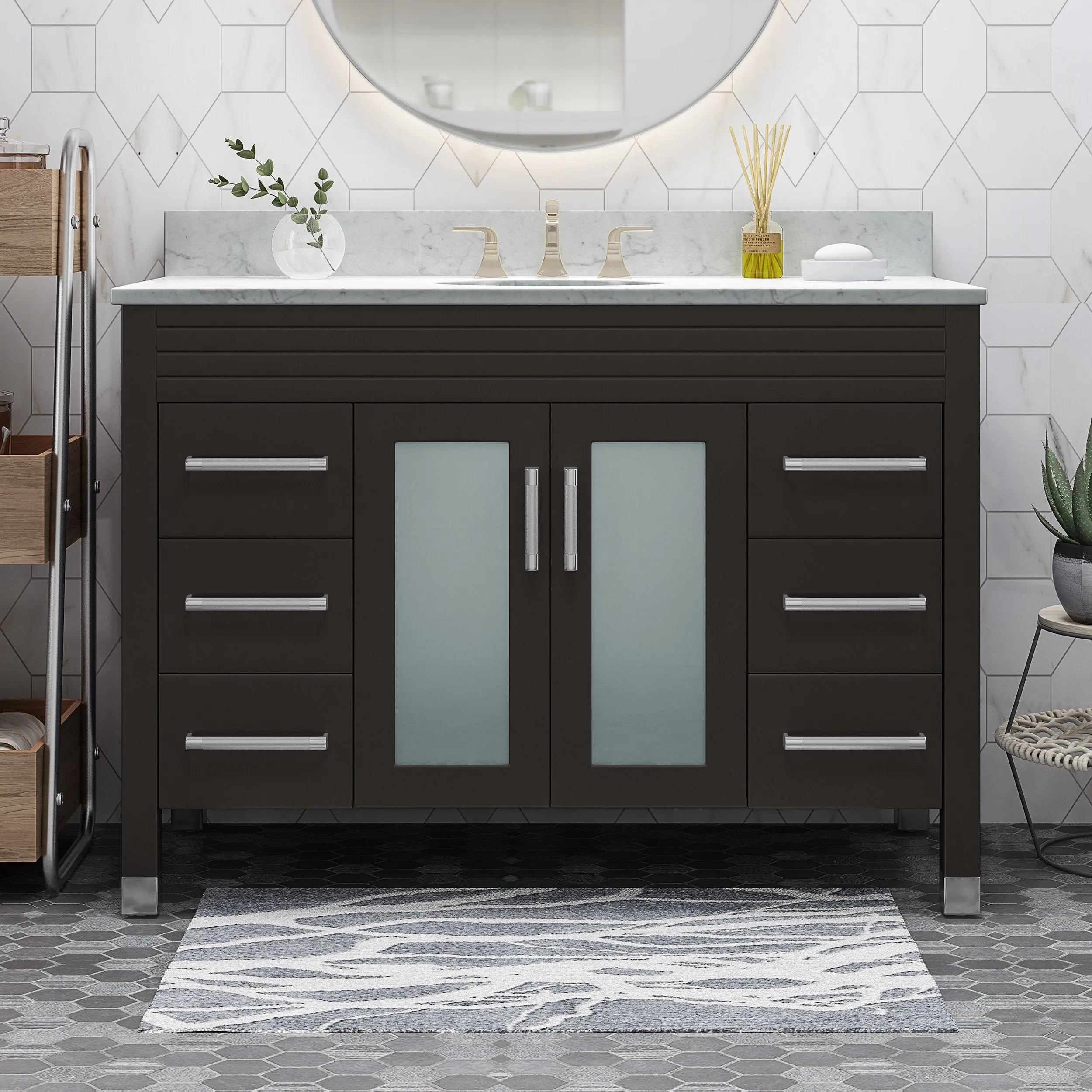 48" Wood Bathroom Vanity (Counter Top Not Included) - NH958703