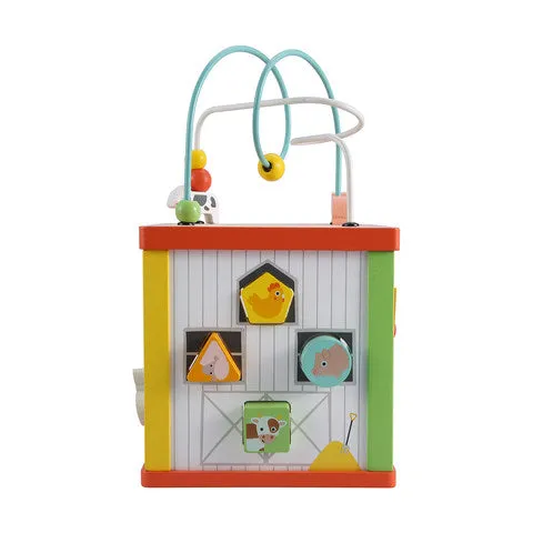 Anko Wooden Activity Cube Set - Multicolored