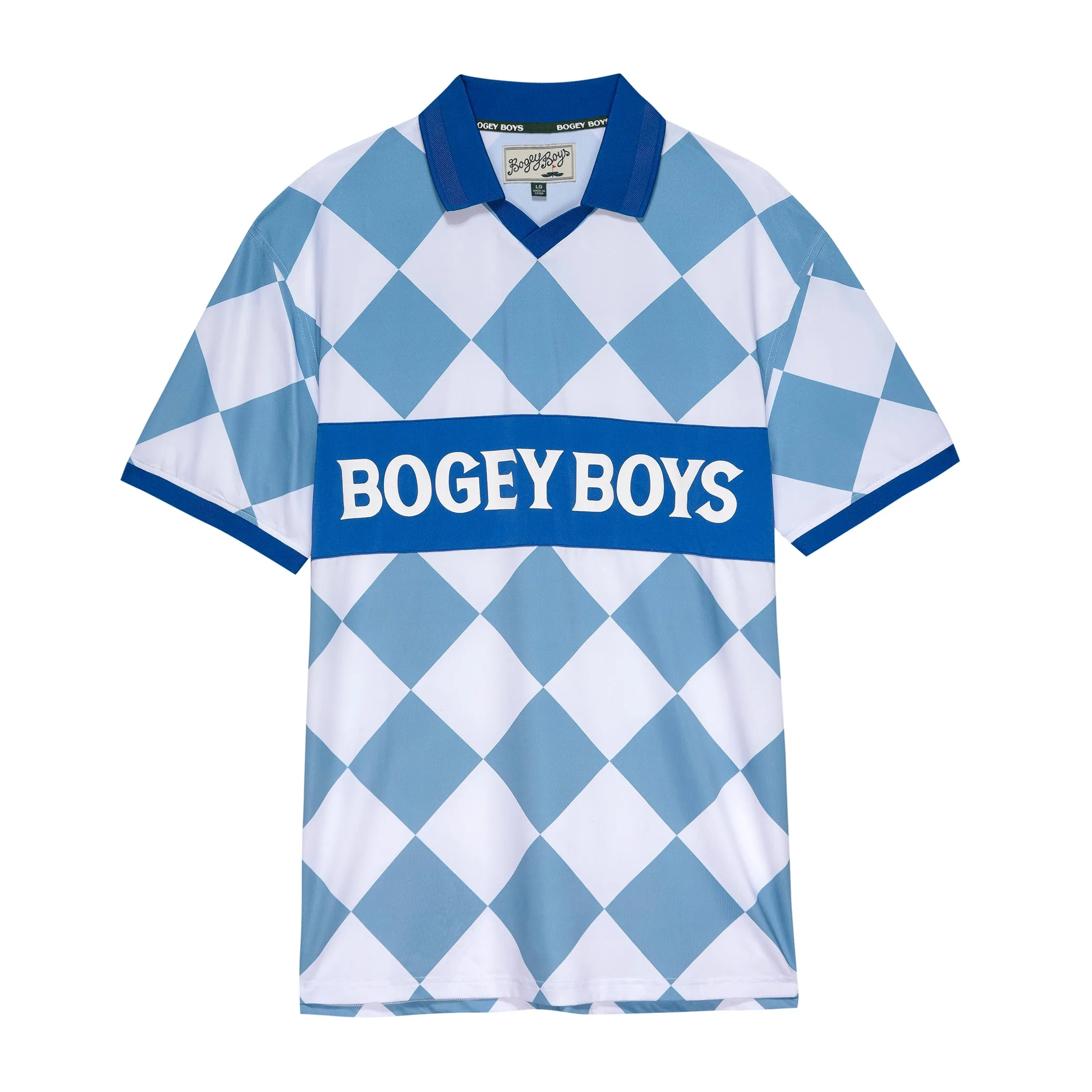 Athletic Jersey - Blue Check