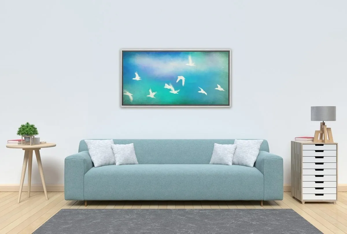 Birds in Flight | Canvas Wall Art Print