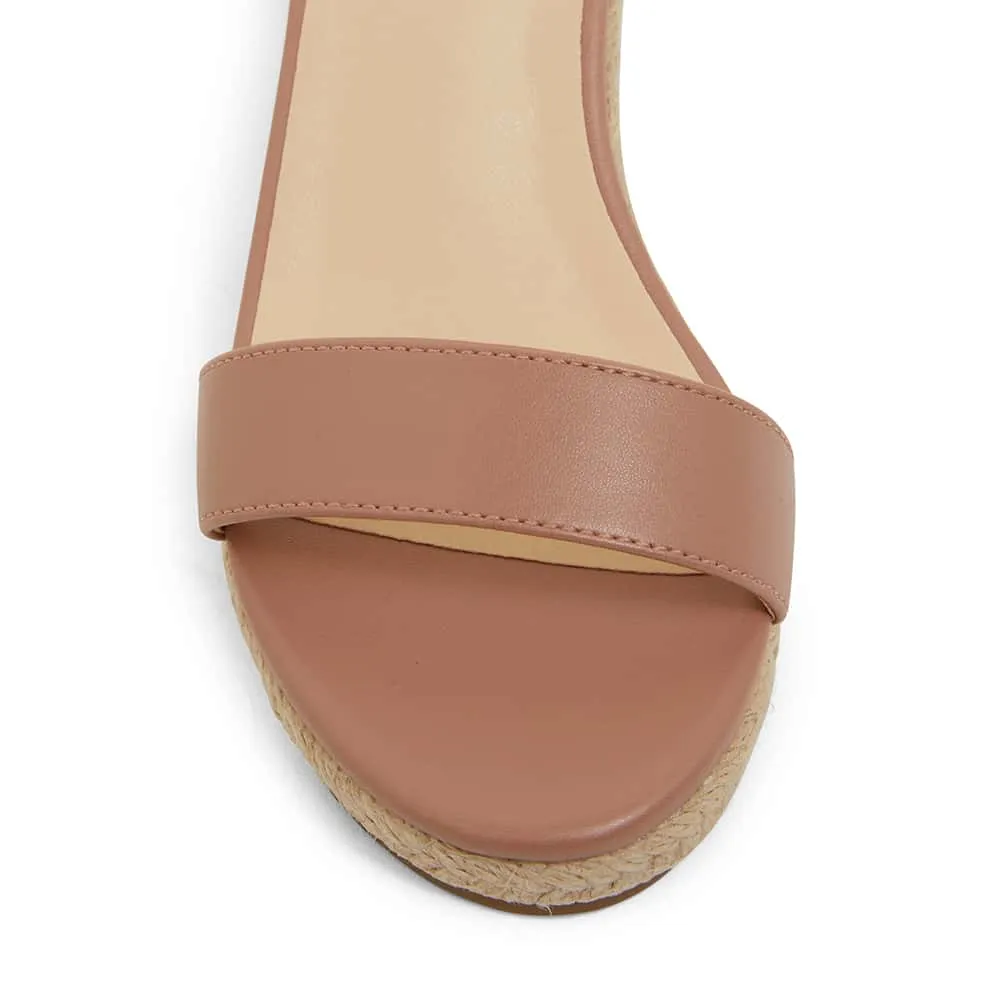 Bloom Espadrille in Blush Smooth