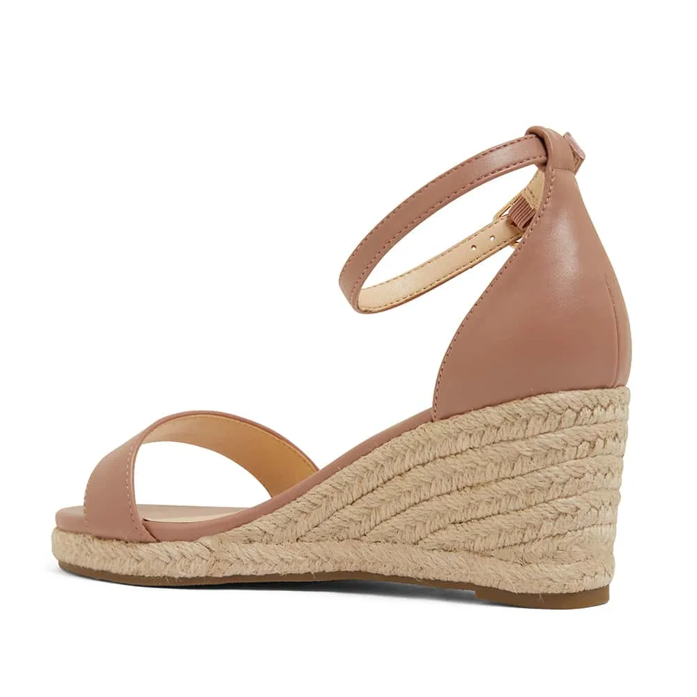 Bloom Espadrille in Blush Smooth