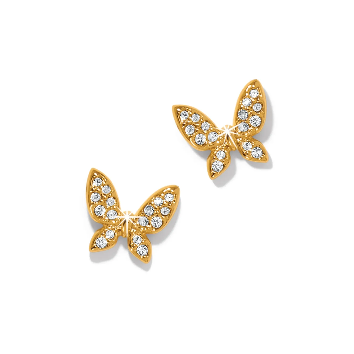 Brighton Enchanting Butterfly Post Earrings Gold