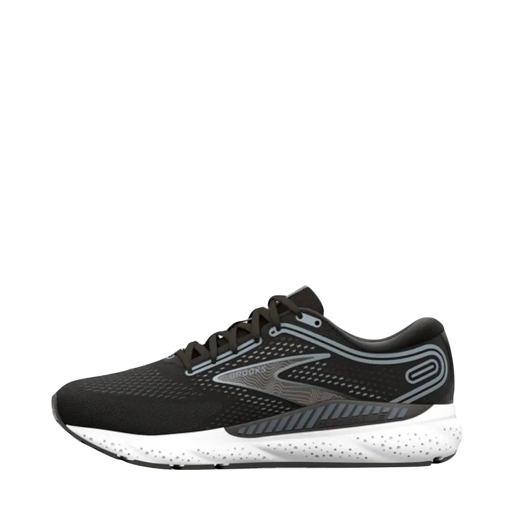 Brooks Women's Ariel GTS 23 Running Sneaker in Black/Grey/White