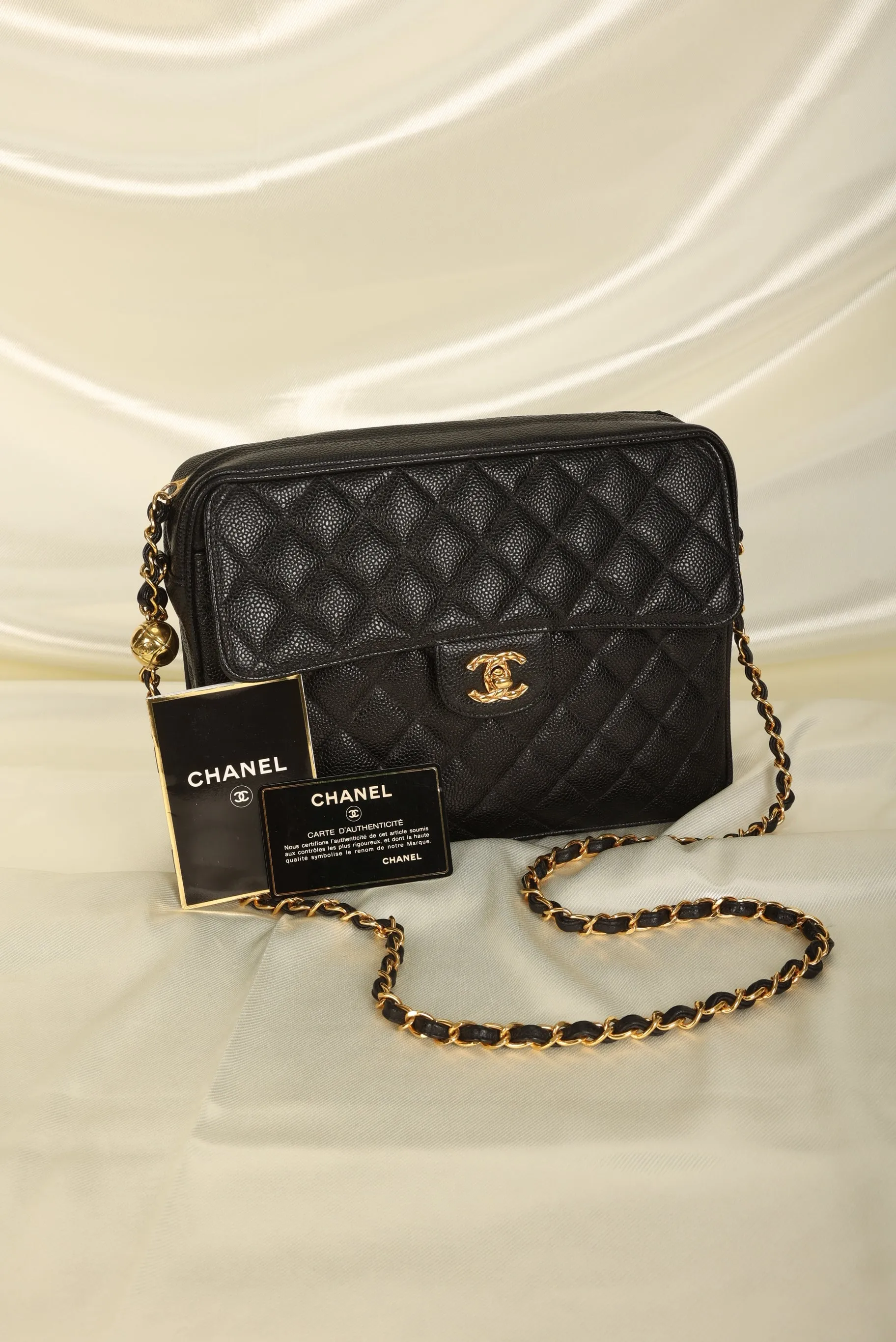 Chanel Caviar Camera Bag