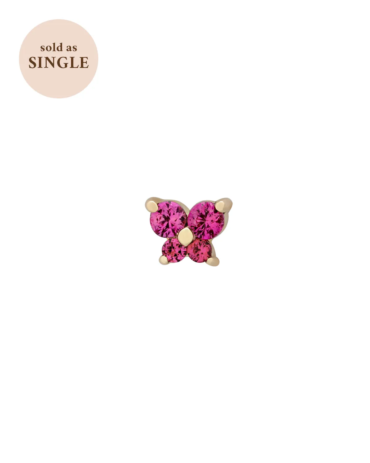 Cho Butterfly Single Stud