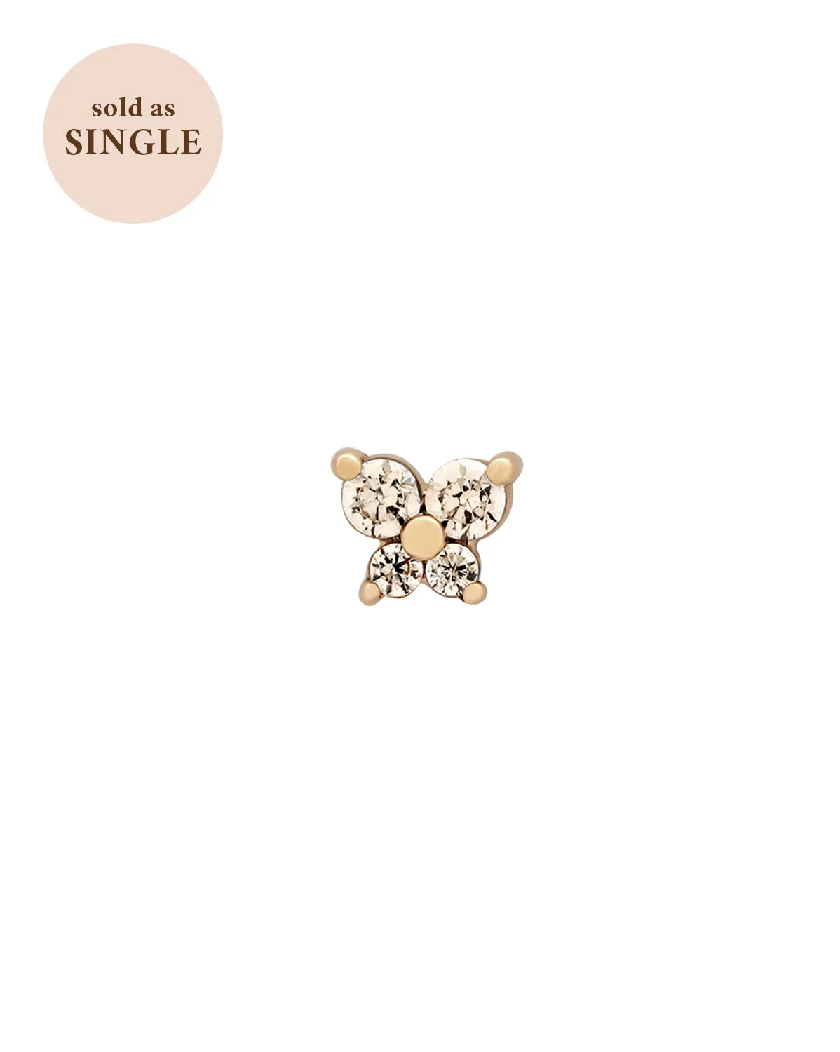 Cho Butterfly Single Stud