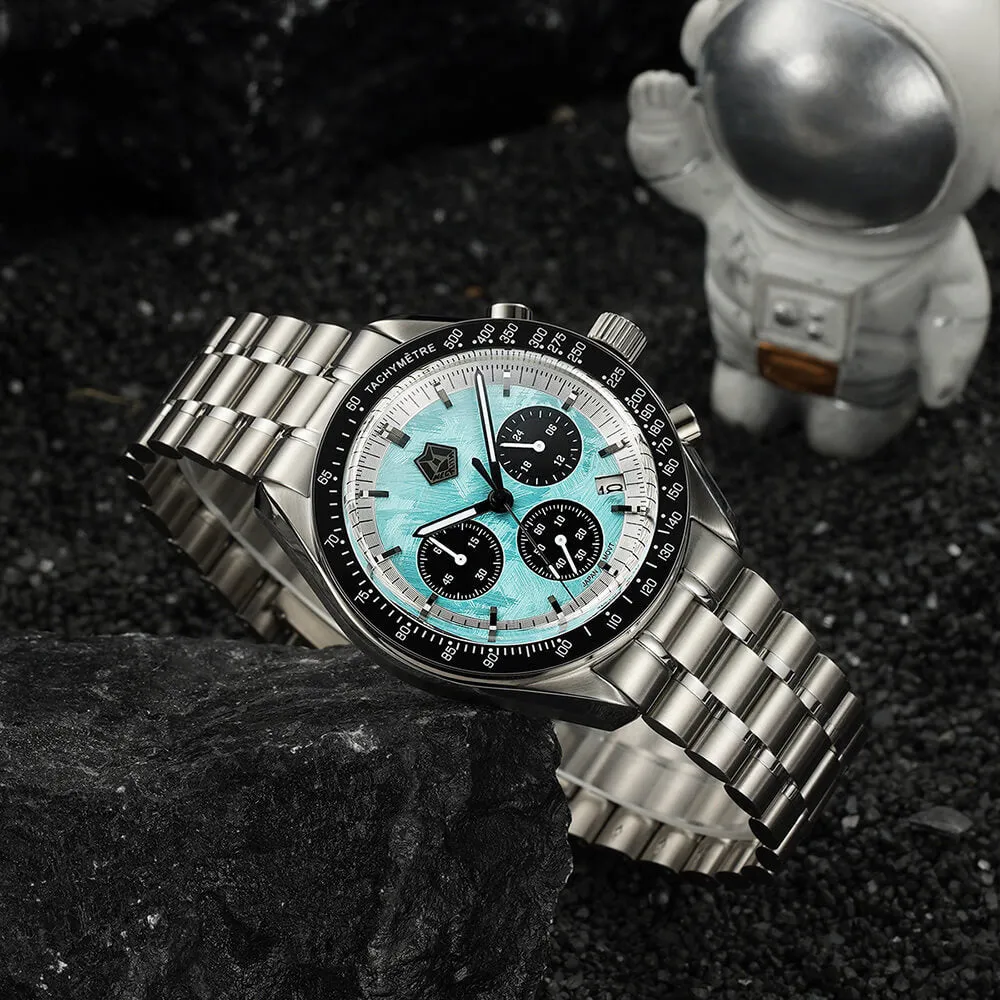 Chronograph Watch | Solid Steel | Megalith 8387M