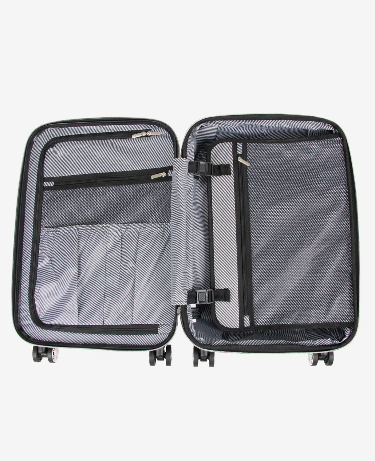 Diamond Tower 20-Inch Carry-On Lightweight 8-Wheel Spinner Travel Suitcase