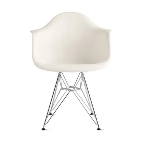 Eames® Molded Recycled Plastic Armchair from Herman Miller - White