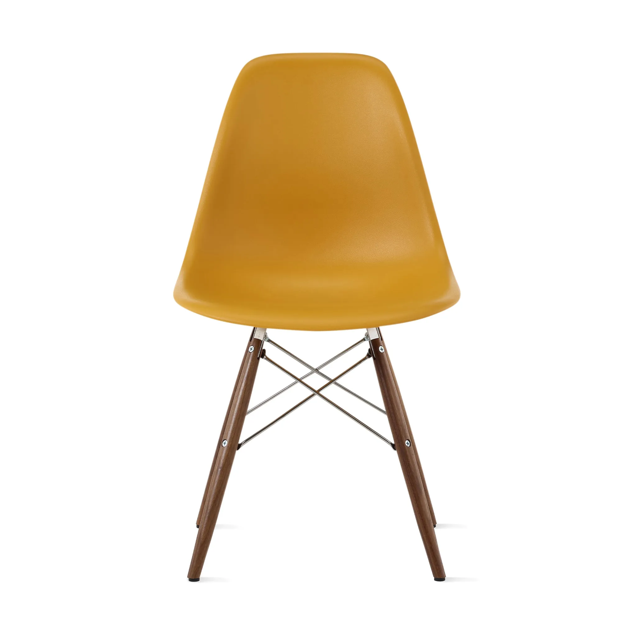 Eames® Molded Recycled Plastic Side Chair - Deep Yellow