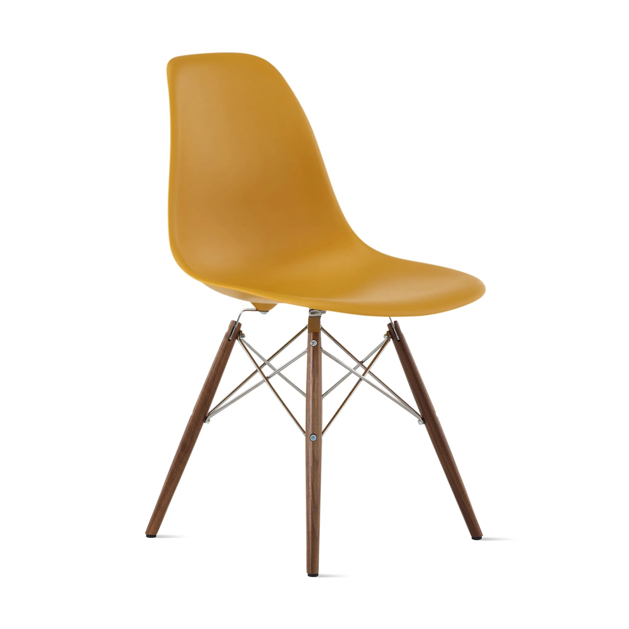 Eames® Molded Recycled Plastic Side Chair - Deep Yellow