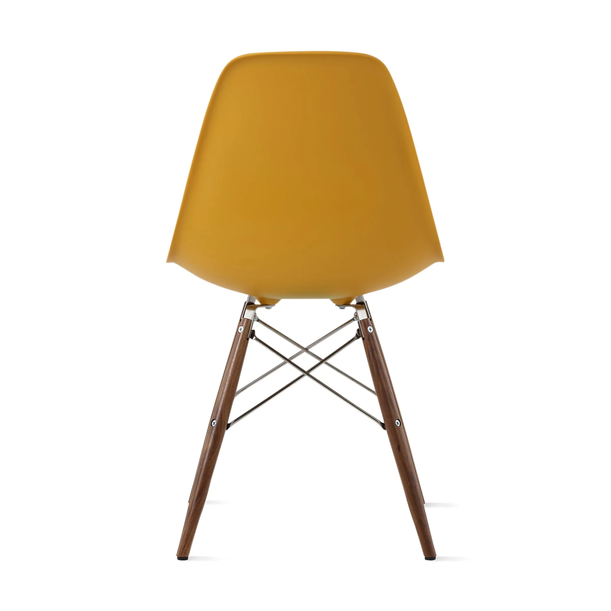 Eames® Molded Recycled Plastic Side Chair - Deep Yellow