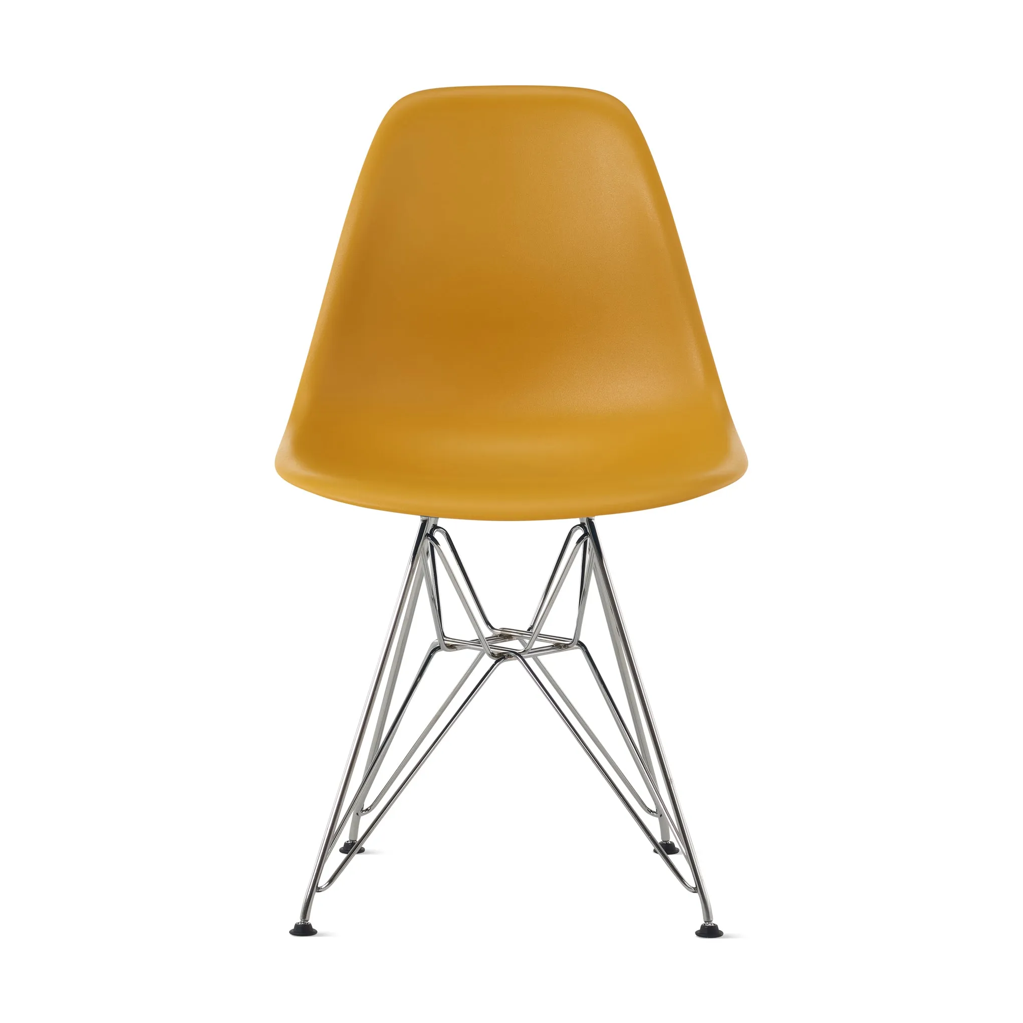 Eames® Molded Recycled Plastic Side Chair - Deep Yellow