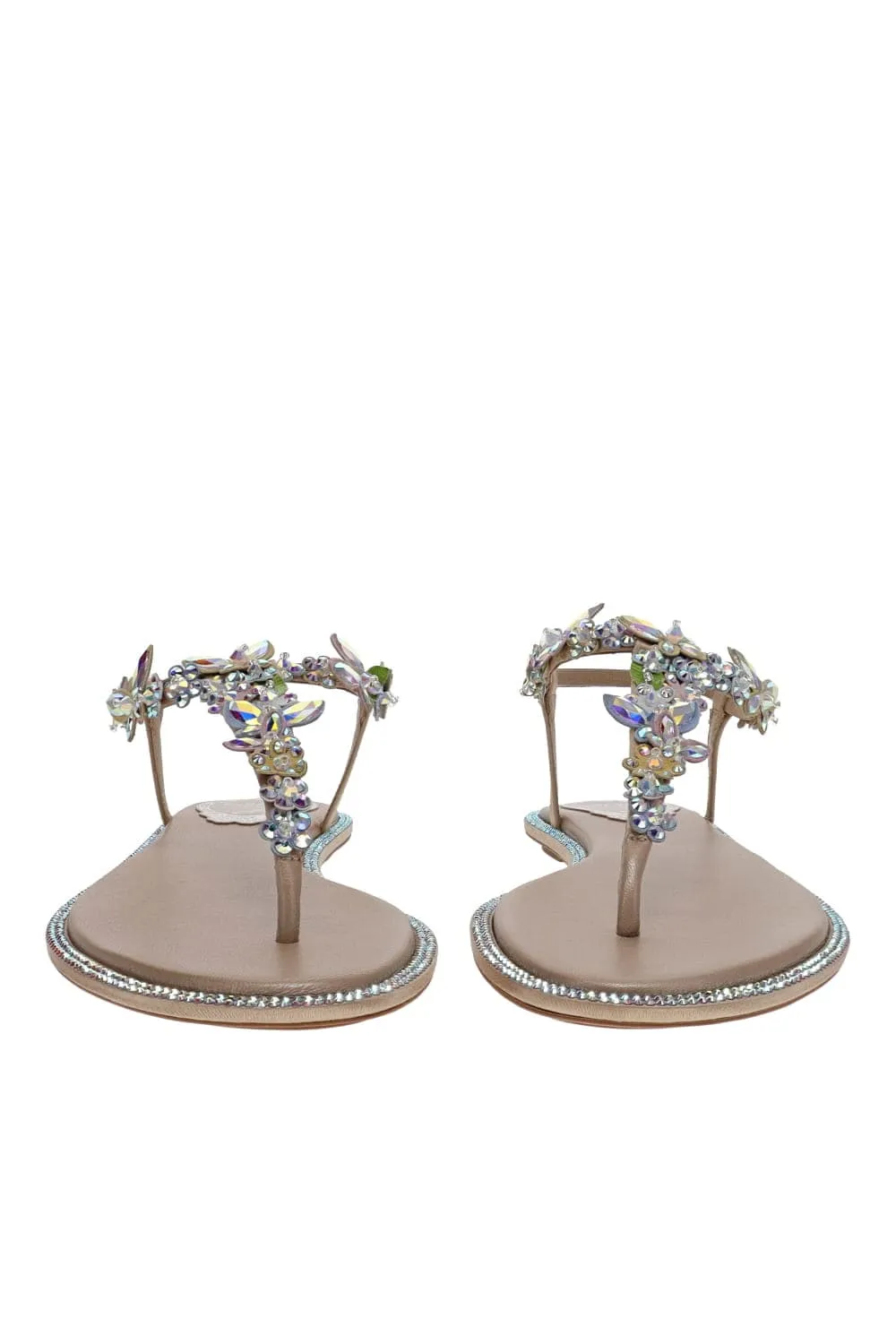 Eden Floral Butterfly Embellished Sandals