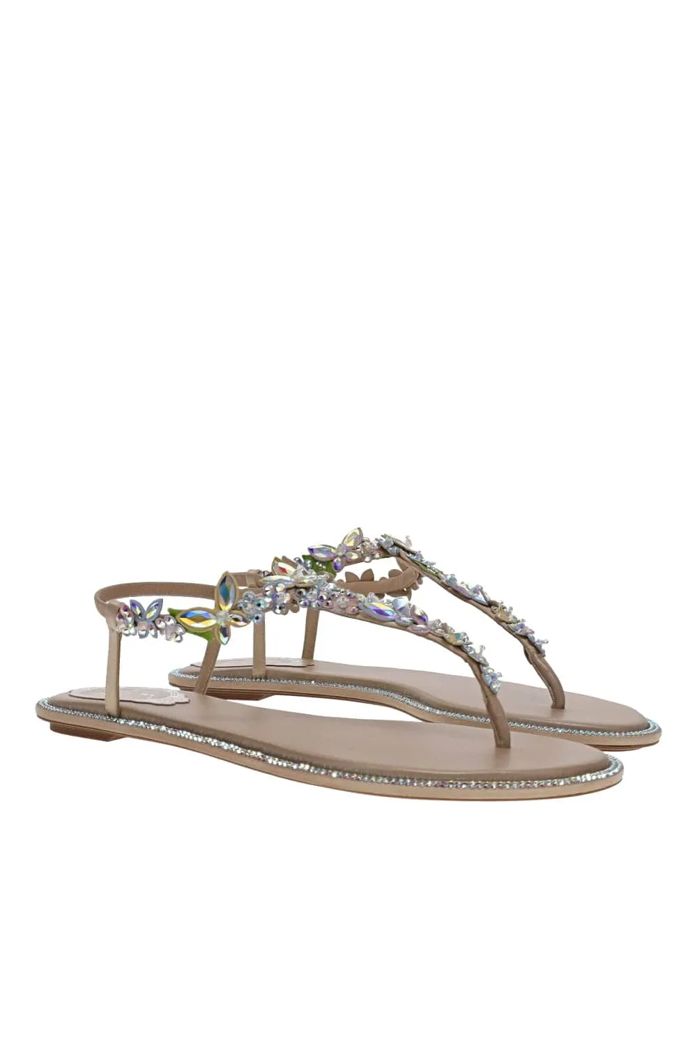 Eden Floral Butterfly Embellished Sandals