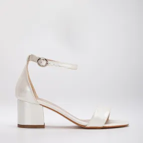 Ella - Ivory Low Heels