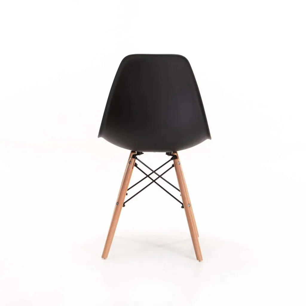 EMMY WOODEN LEG DINING CHAIR