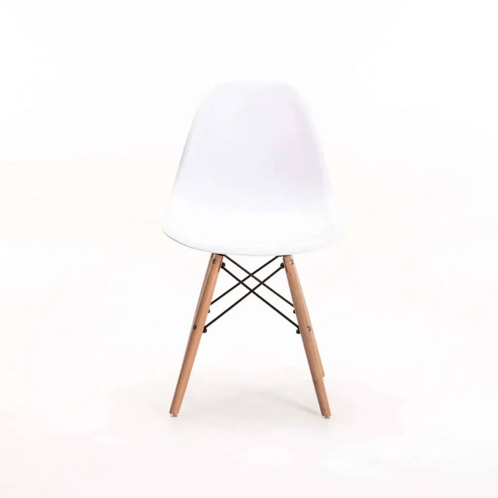 EMMY WOODEN LEG DINING CHAIR