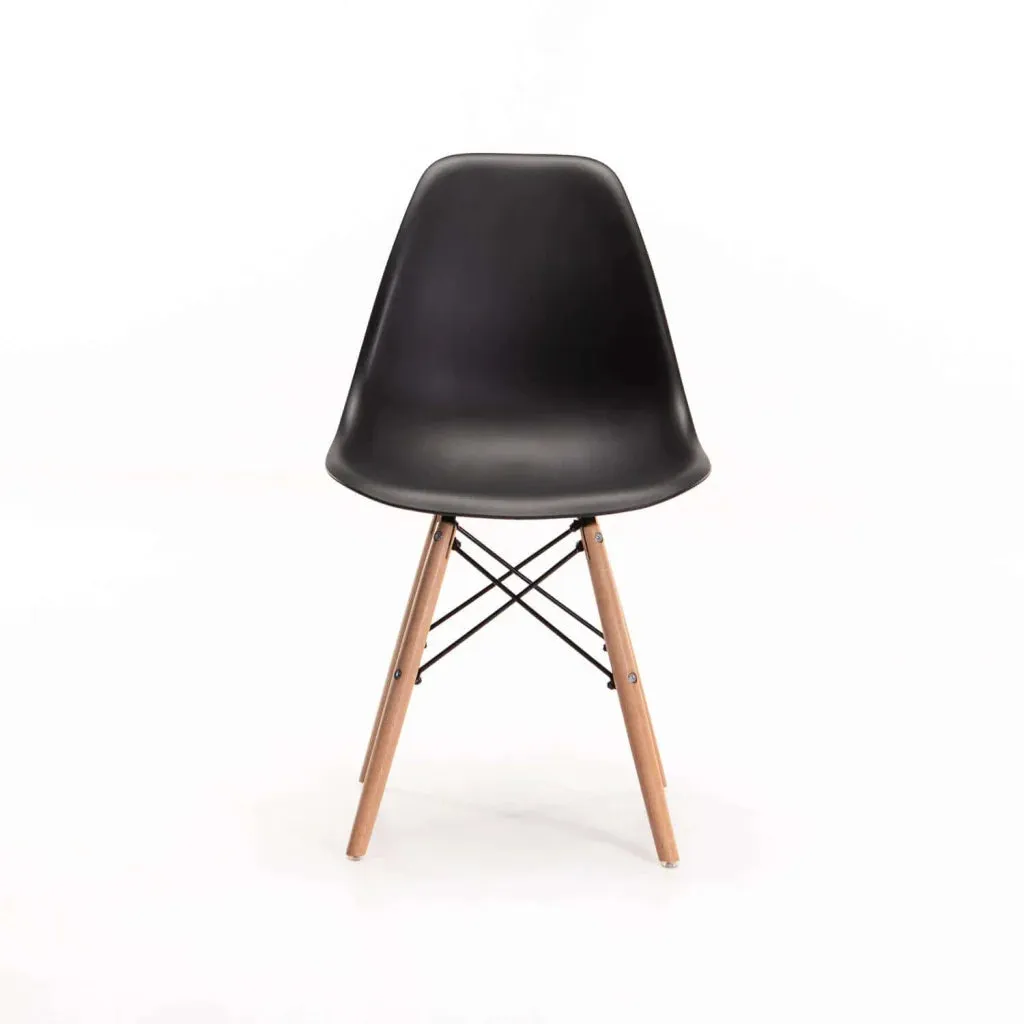 EMMY WOODEN LEG DINING CHAIR