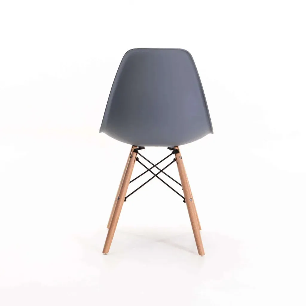 EMMY WOODEN LEG DINING CHAIR