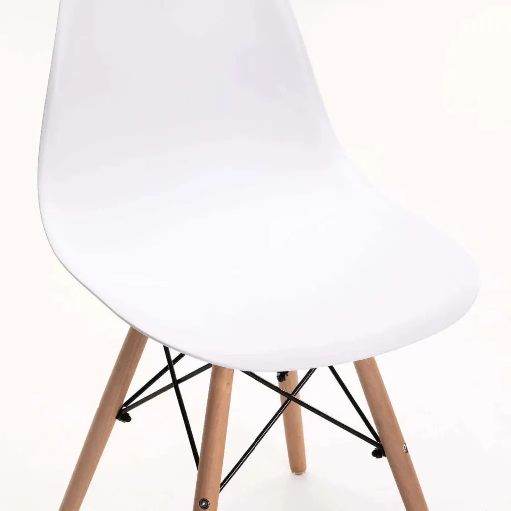 EMMY WOODEN LEG DINING CHAIR