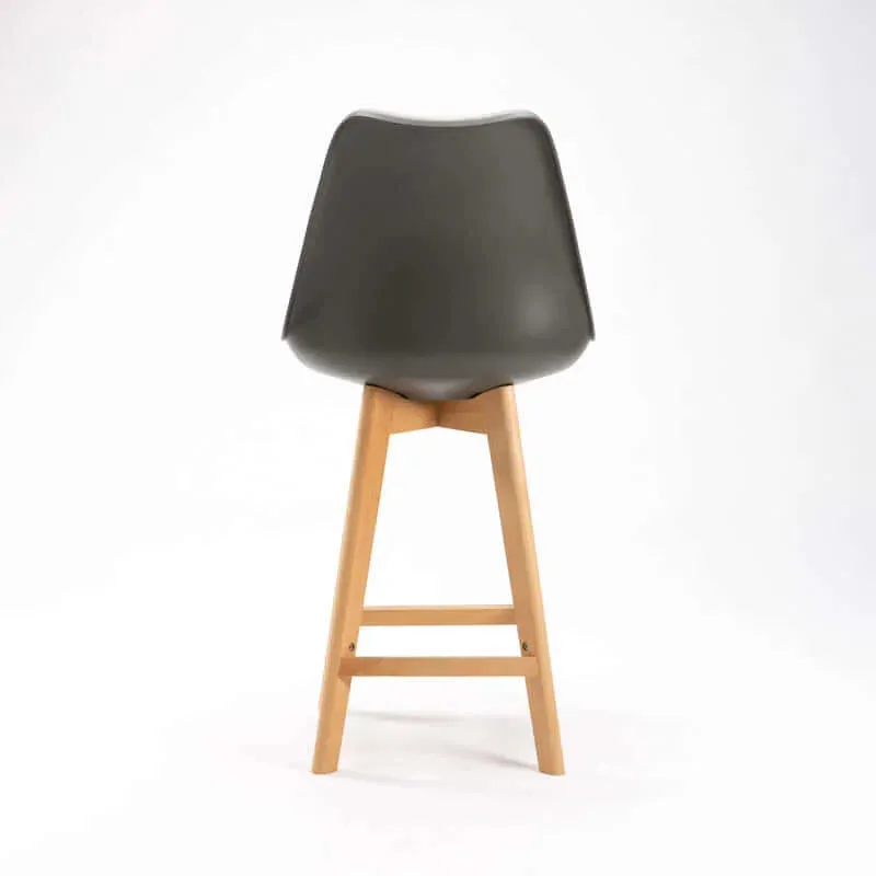 EVA WOODEN LEG KITCHEN STOOL