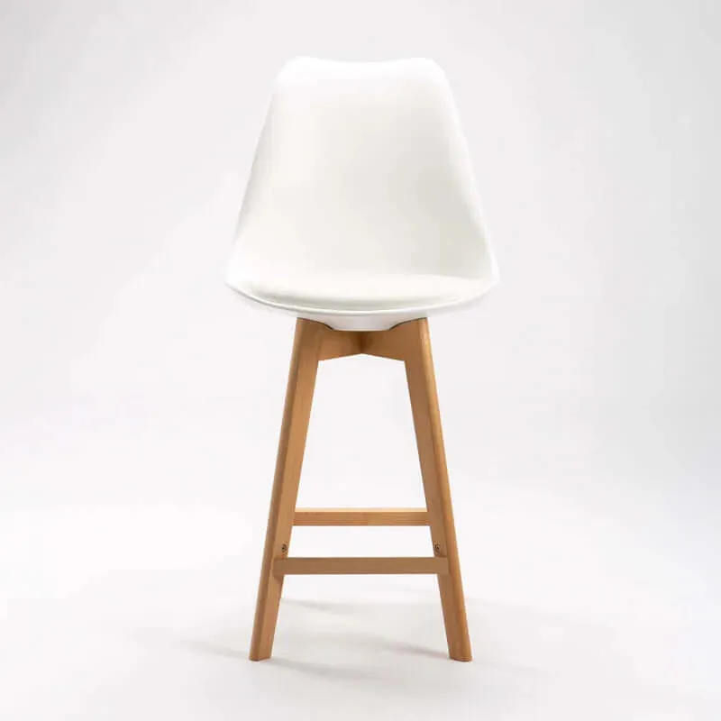 EVA WOODEN LEG KITCHEN STOOL