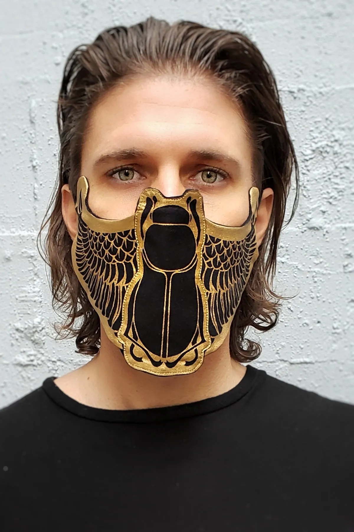 Five and Diamond Scarab Mask