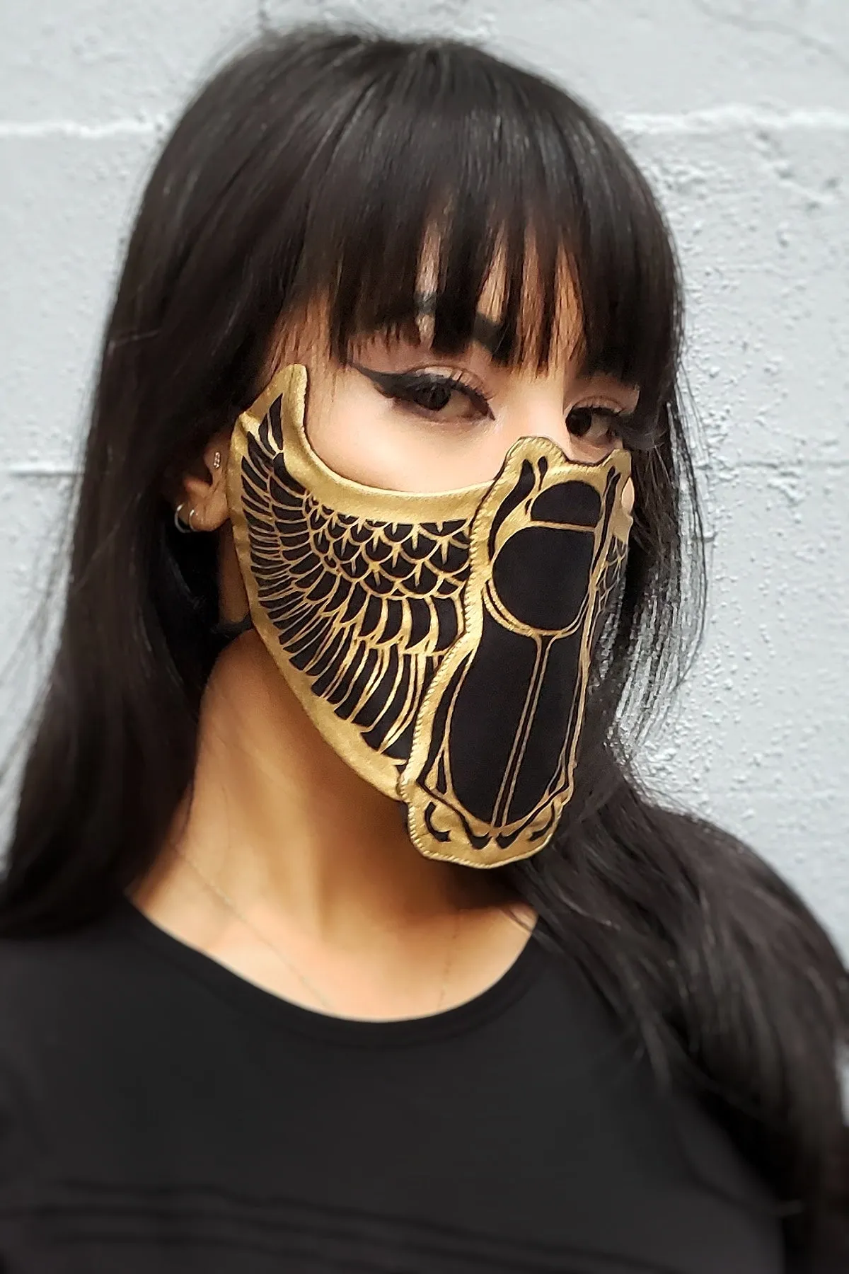 Five and Diamond Scarab Mask