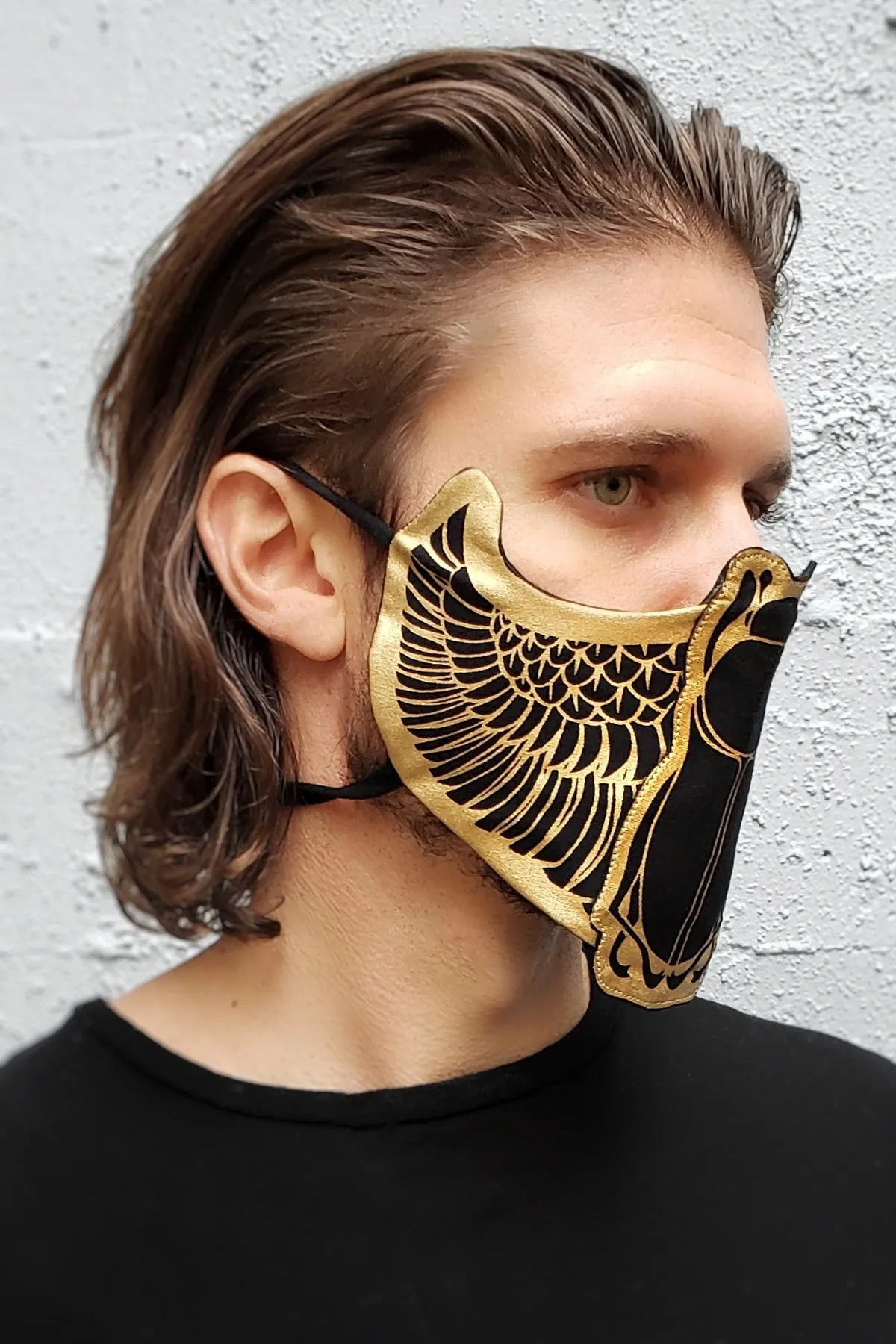 Five and Diamond Scarab Mask