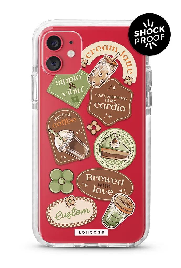 Freshly Brewed - PROTECH™ Special Edition Café Soireé Collection Phone Case | LOUCASE