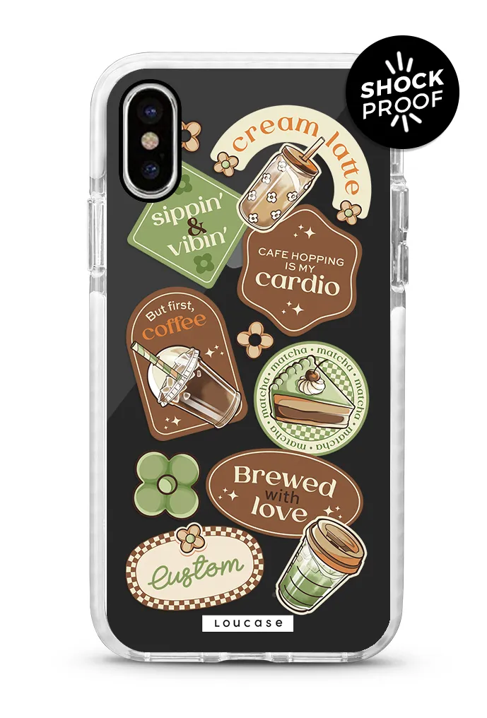 Freshly Brewed - PROTECH™ Special Edition Café Soireé Collection Phone Case | LOUCASE