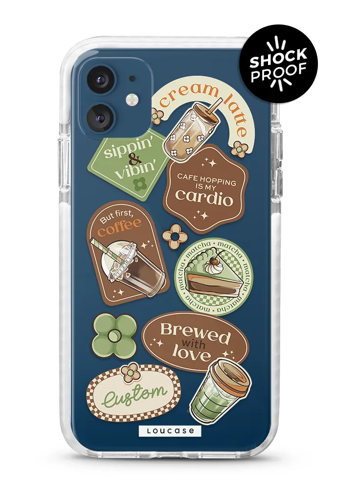 Freshly Brewed - PROTECH™ Special Edition Café Soireé Collection Phone Case | LOUCASE