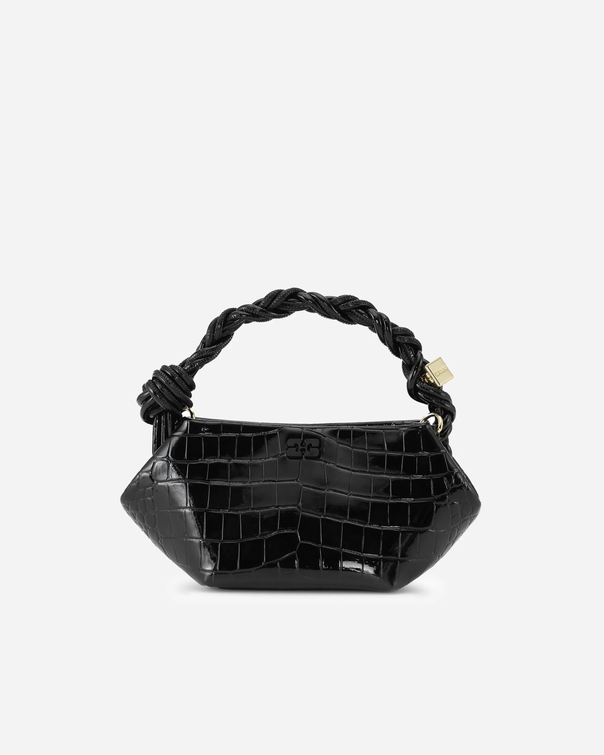 Ganni Bou Bag Mini Patent Croco