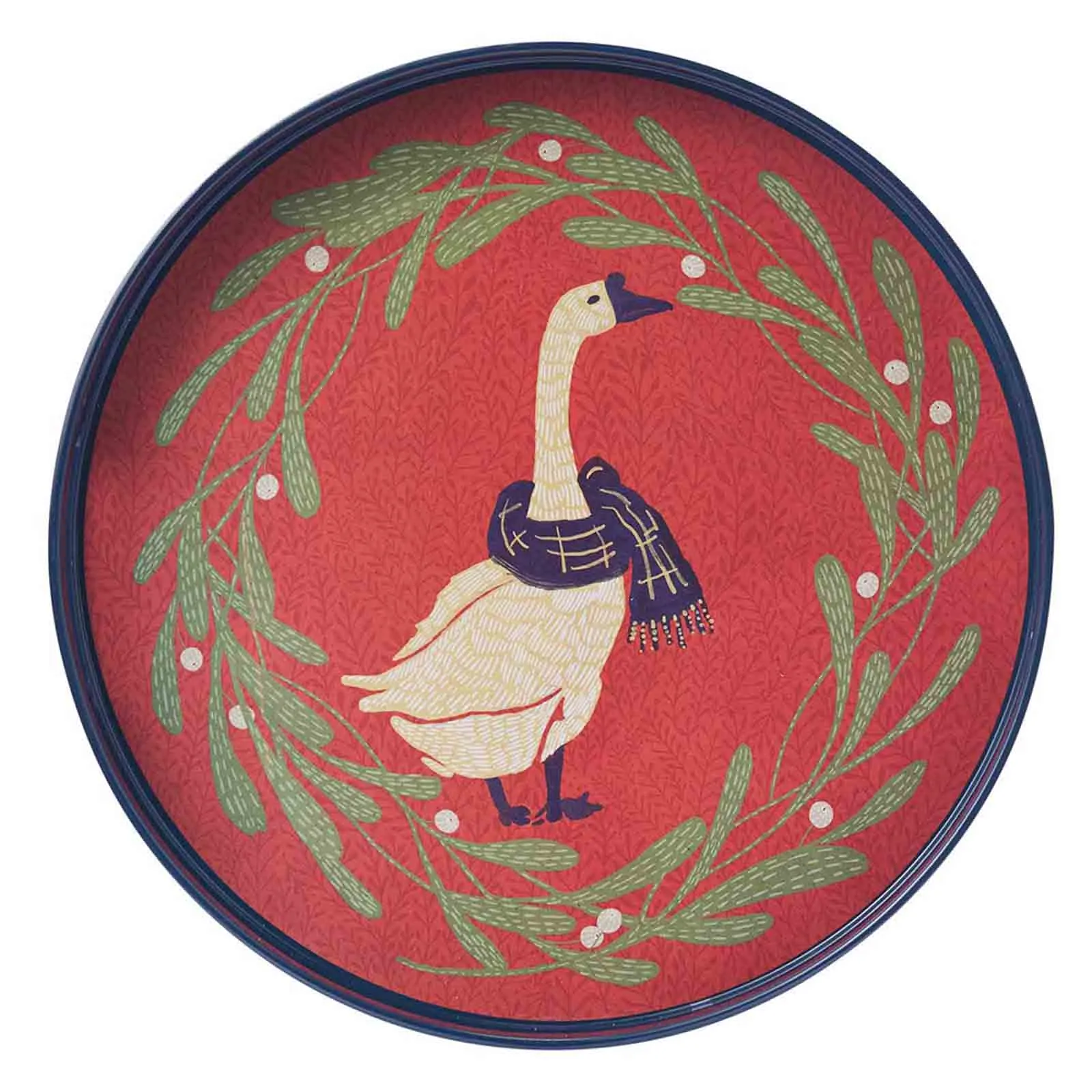 Goose 15 Inch Round Tray