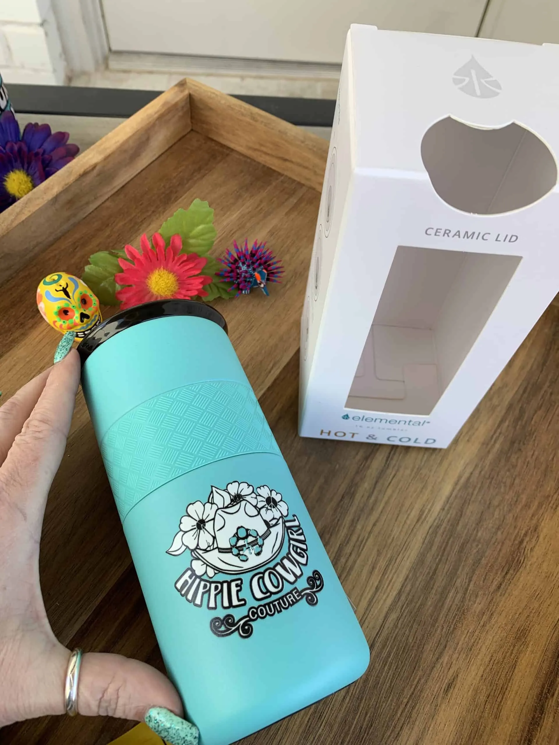 HCC Turquoise Tumbler