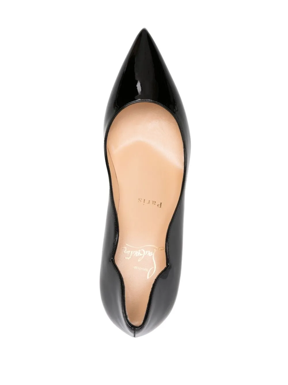 Hot Chick 70mm patent-finish pumps