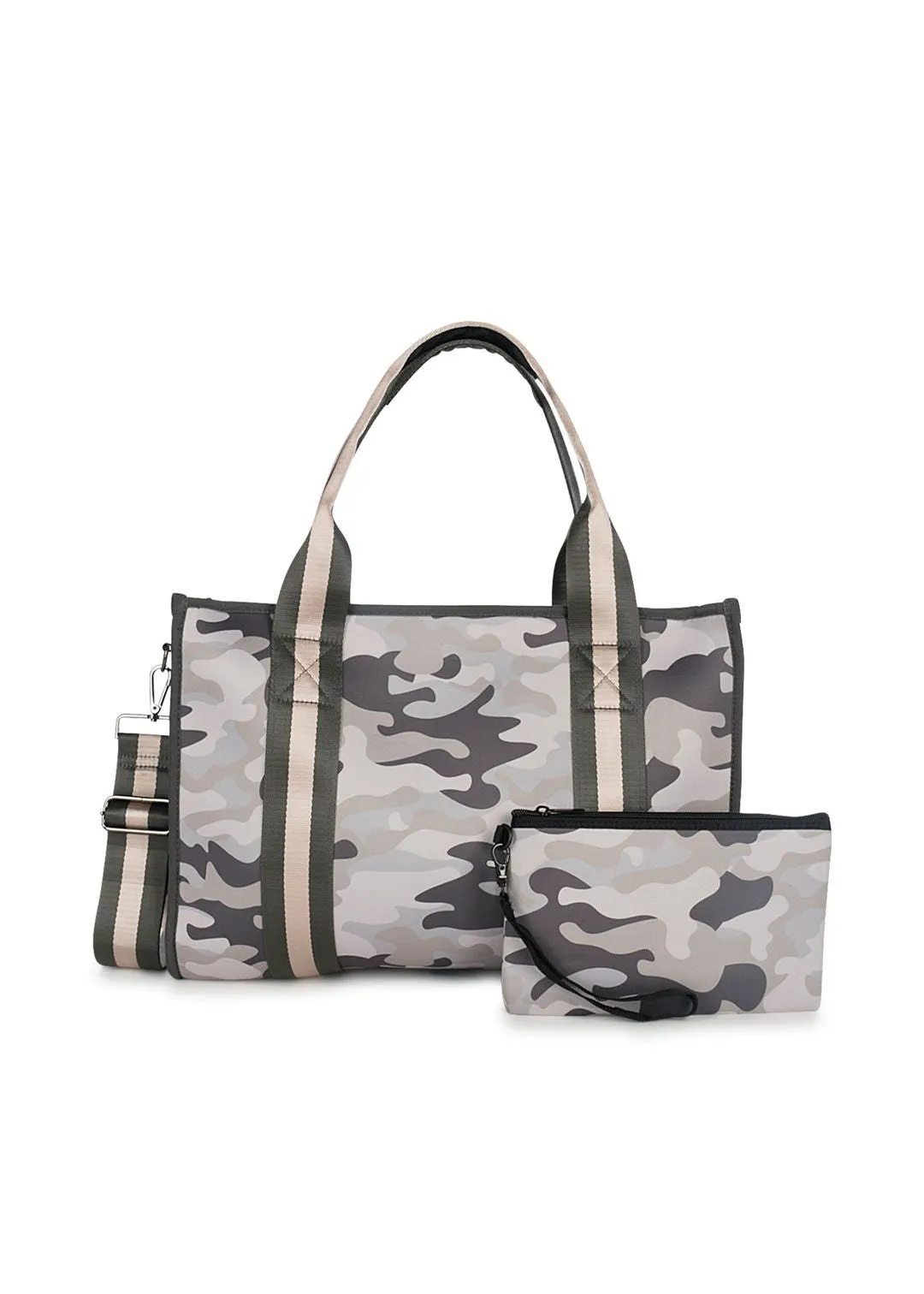 Isla Safari Neoprene Tote- FINAL SALE