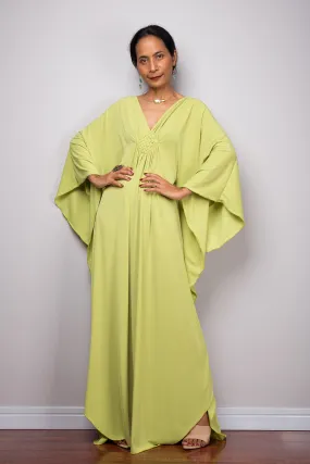 Lime green kaftan