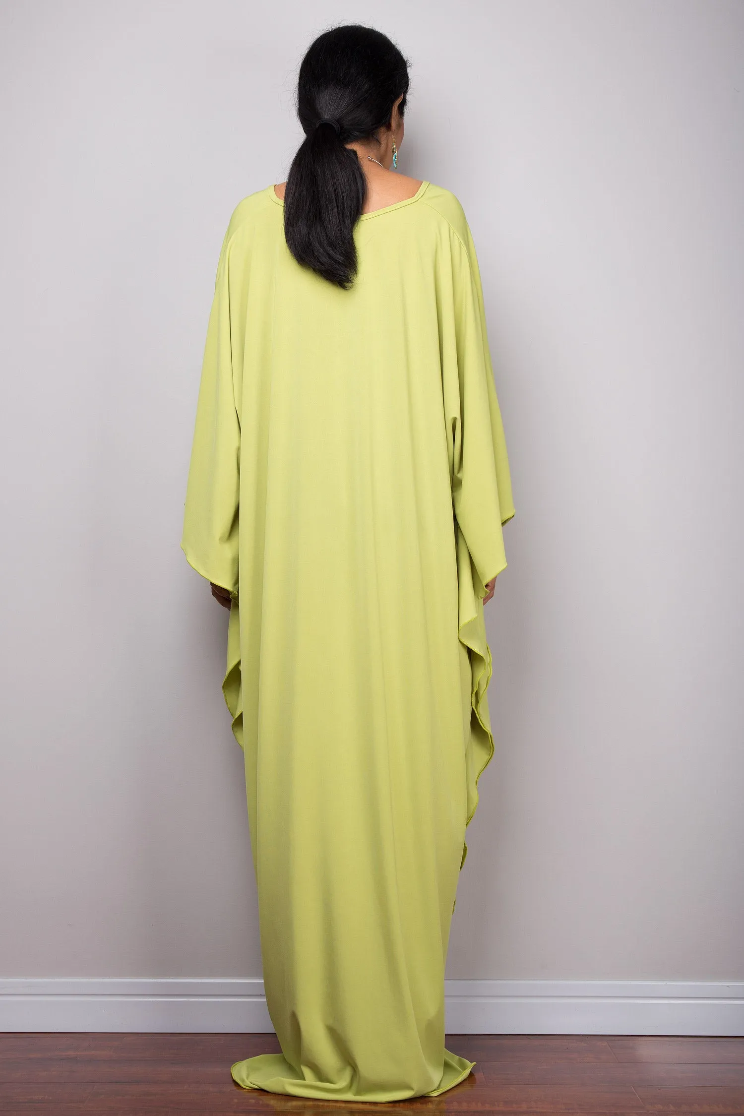 Lime green kaftan