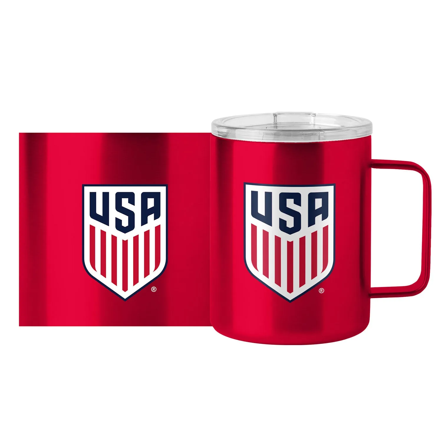 Logo USMNT 15 oz. Stainless Red Mug