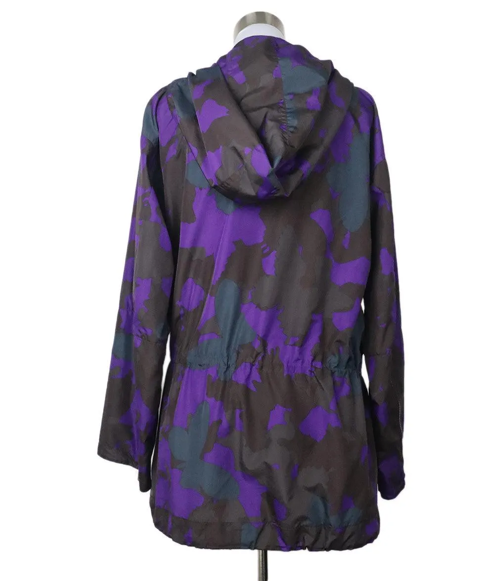 M Missoni Purple Butterfly Print Jacket sz 8