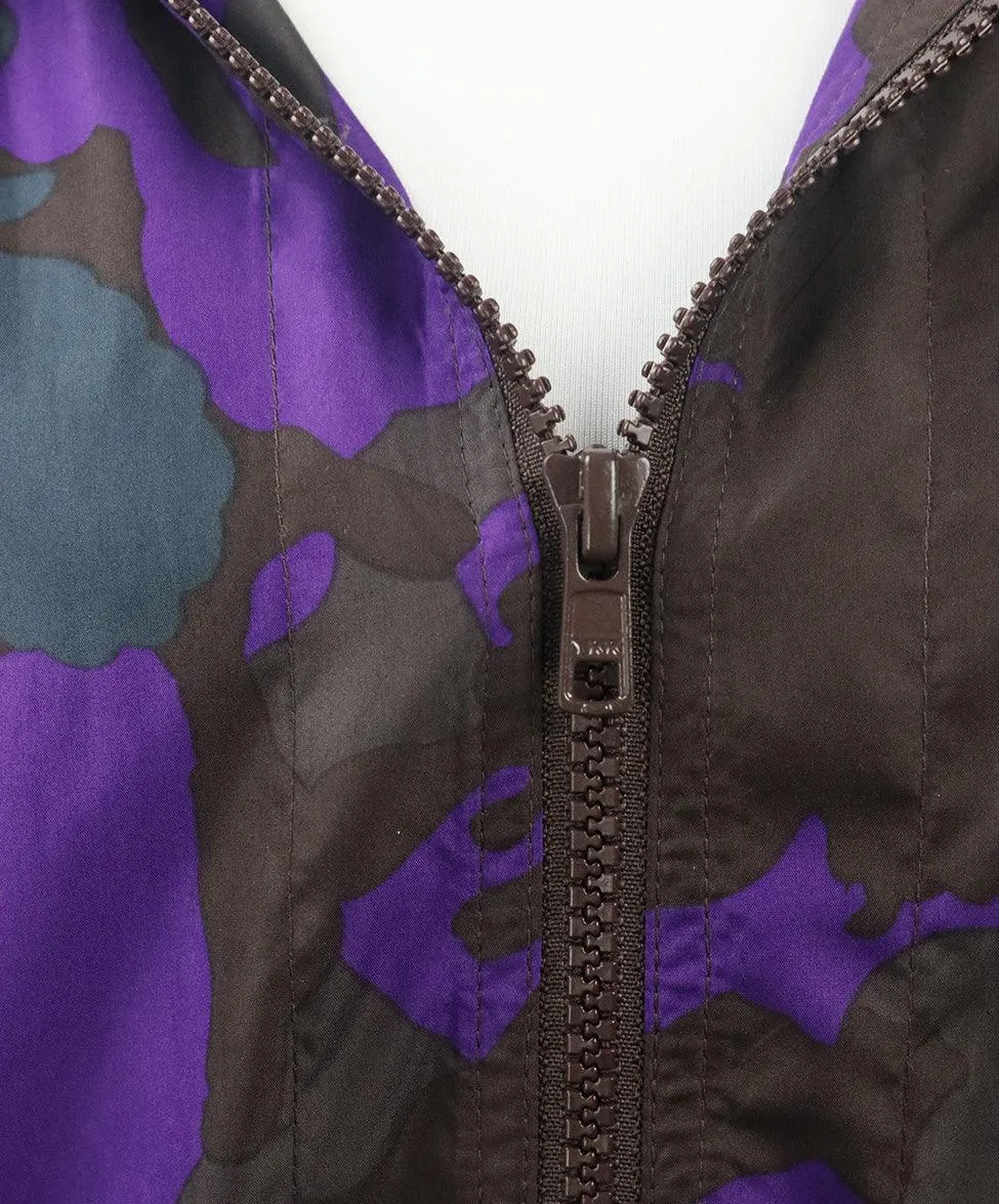 M Missoni Purple Butterfly Print Jacket sz 8