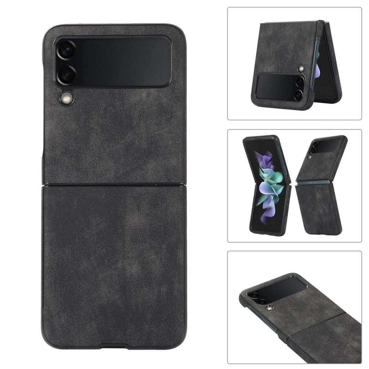 Mellis Slim Fit Leather Galaxy Z Flip 3 Case