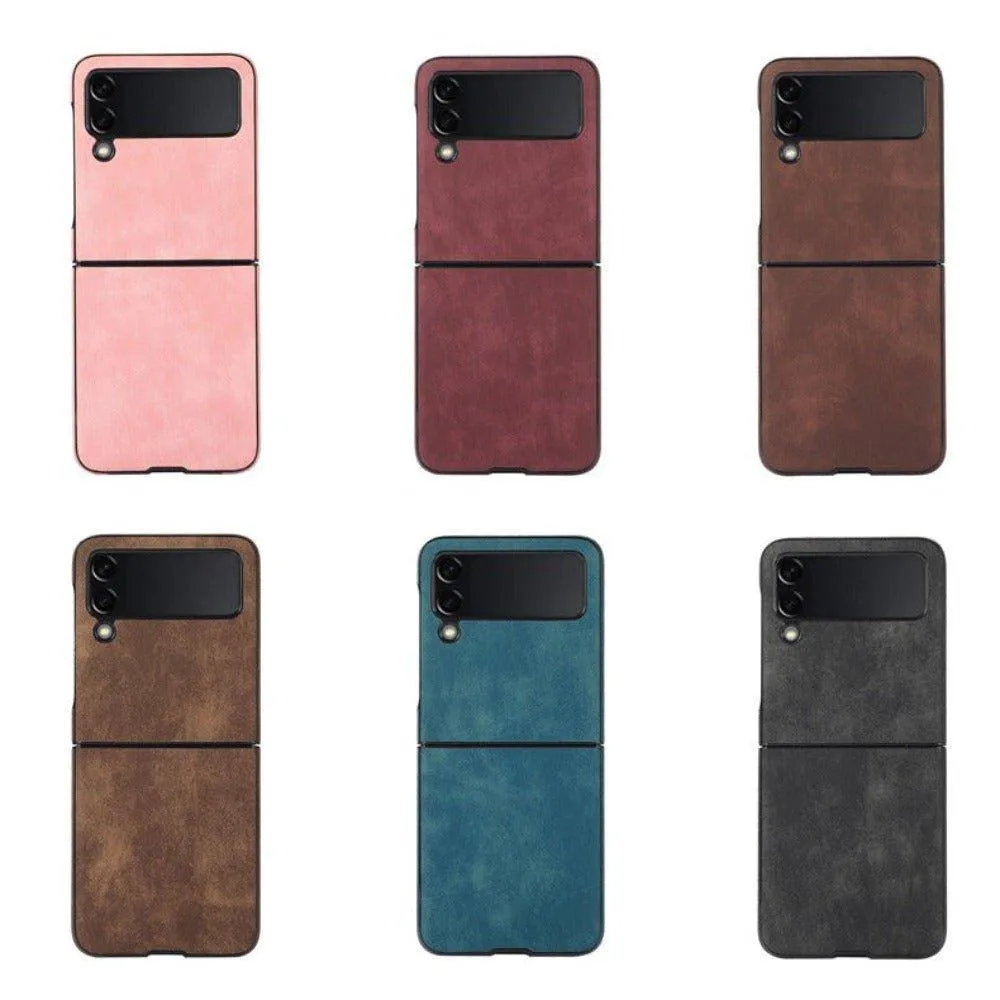 Mellis Slim Fit Leather Galaxy Z Flip 3 Case